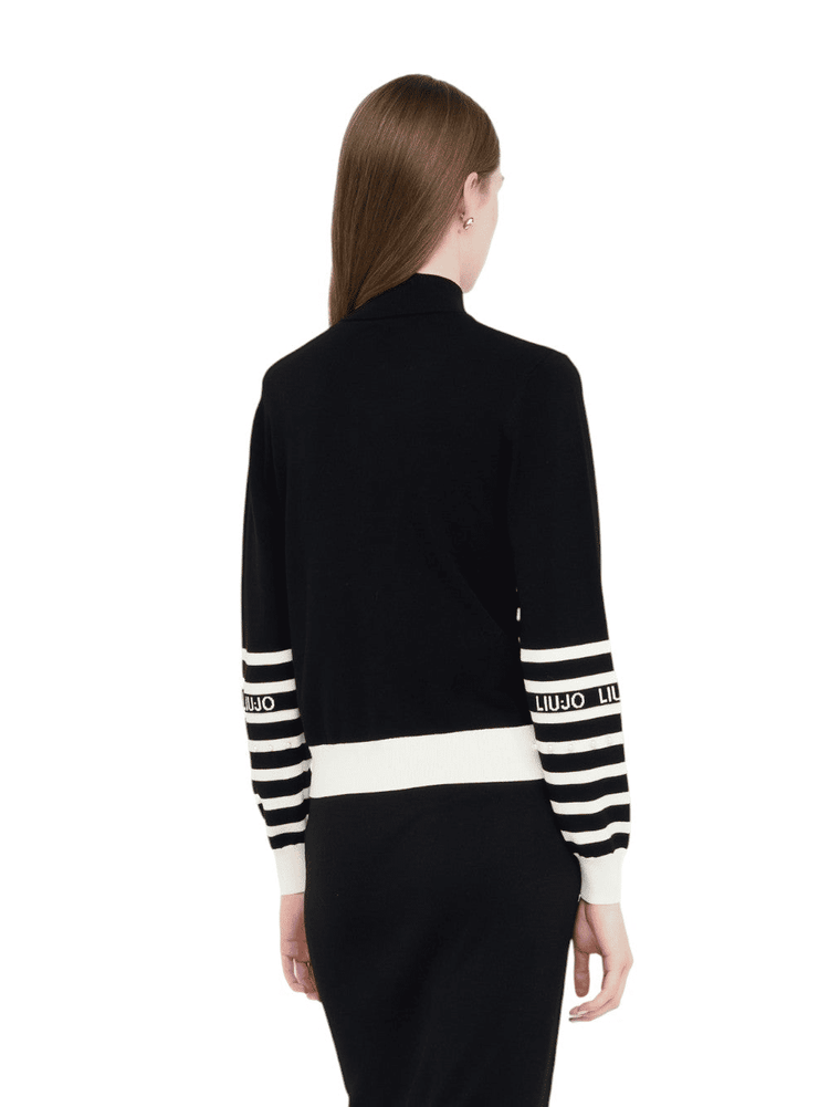 LIU JO Cardigan a Righe TF5214-MS63L Donna