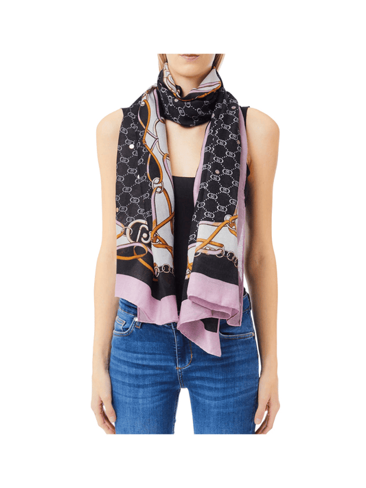 Liu Jo Stola Donna Elegante Leggera Nero