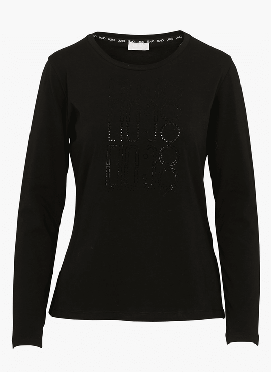 Liu Jo Felpa Girocollo Misto Cotone