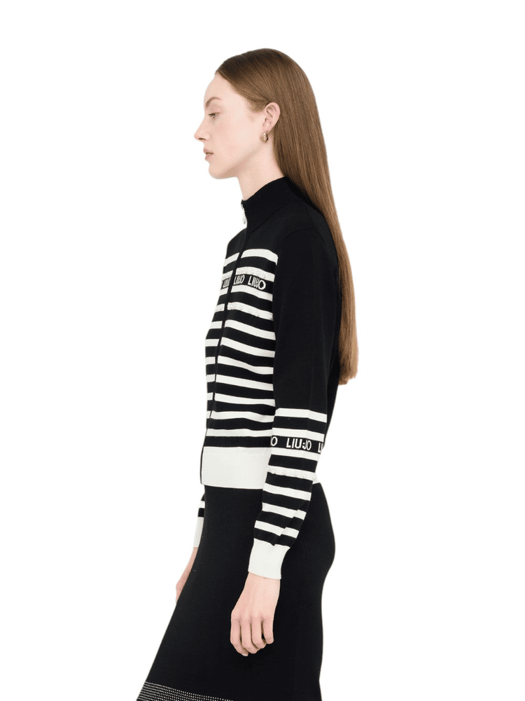 LIU JO Cardigan a Righe TF5214-MS63L Donna