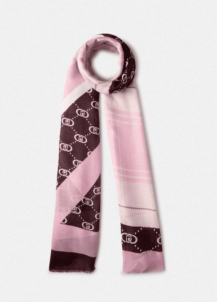 LIU JO Stola Check 70x180 Invernale Donna