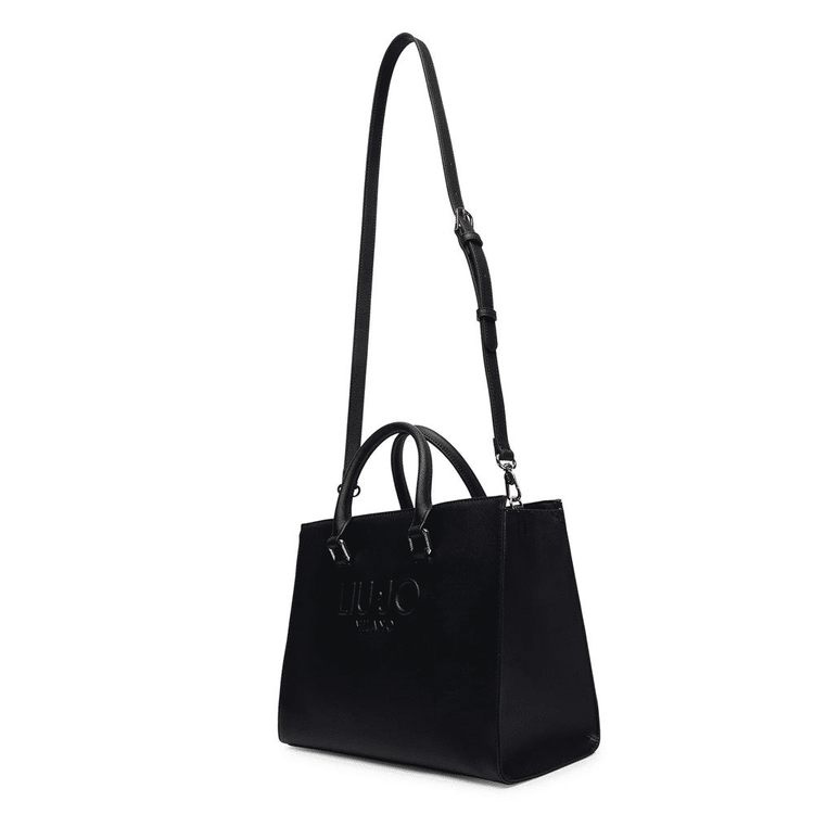 Liujo Shopping Bag Grande Logo Tracolla Donna