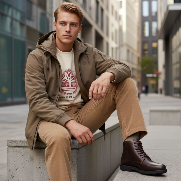 Stivali impermeabili Uomo Alden Brook Marrone scuro