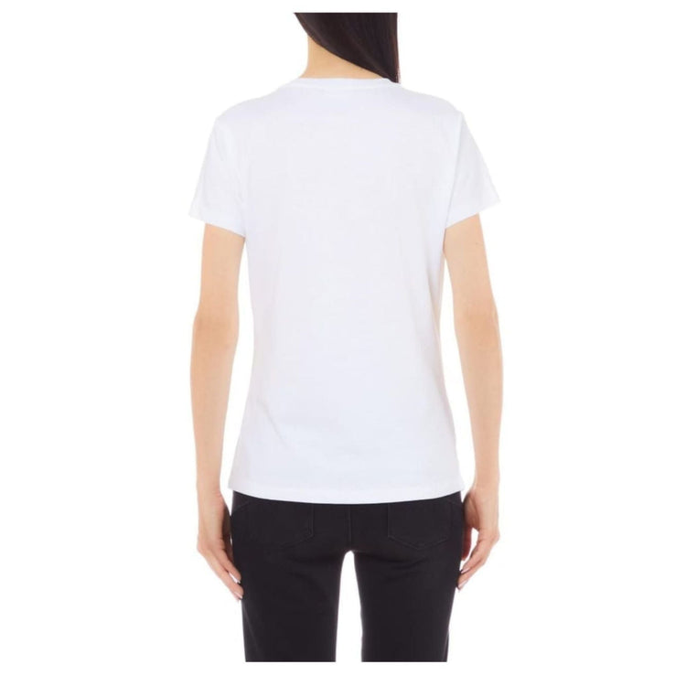 Women's T-shirt with scarf print