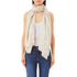 Foulard Donna in tinta unita con logo all over modella frontale