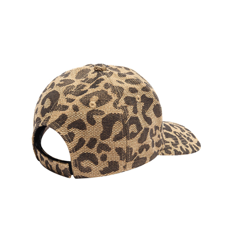 Cappello da baseball Donna animalier jacquard retro