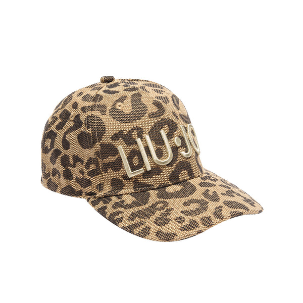 Cappello da baseball Donna animalier jacquard