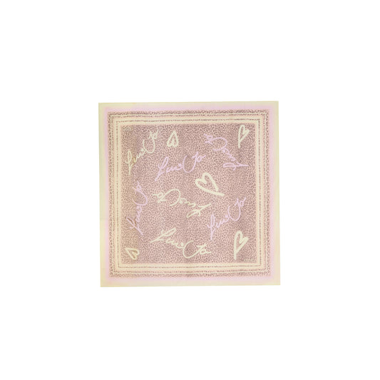 Foulard Donna con stampa animalier Giallo