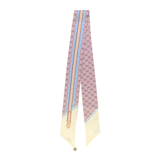 Foulard Donna con stampa logo all over