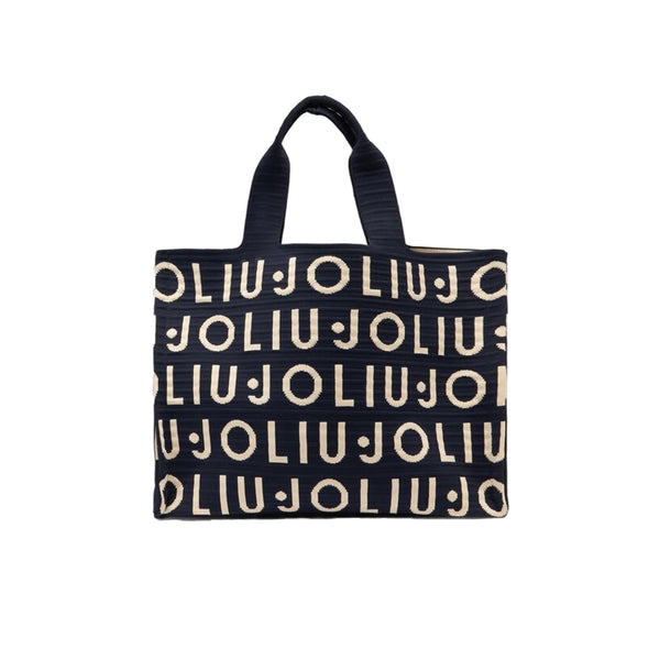 Borsa tote Donna media in maglia logata