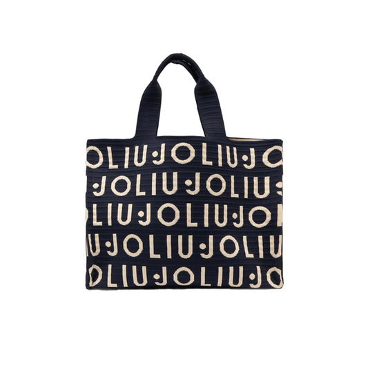 Borsa tote Donna media in maglia logata