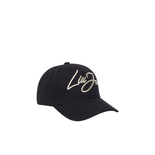 Cappello Donna Nero modello baseball, in cotone