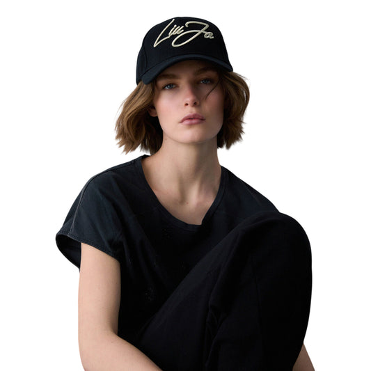 Cappello Donna Nero modello baseball, in cotone