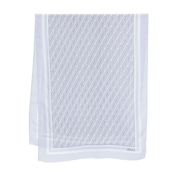 Foulard Donna con logo LJ all over Celeste