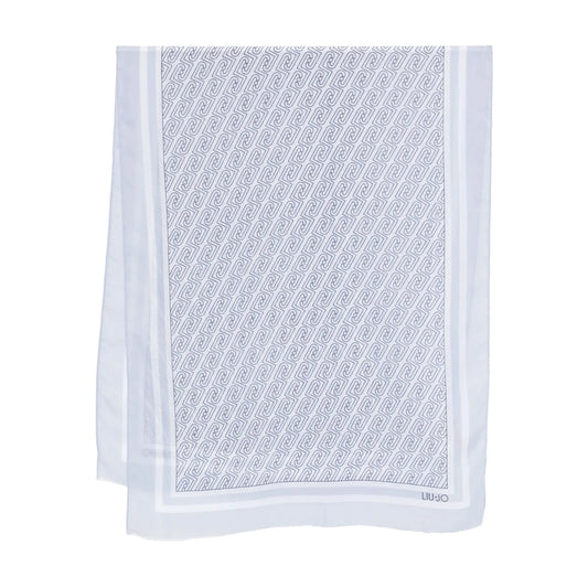 Foulard Donna con logo LJ all over Celeste