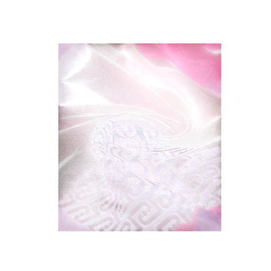 Foulard Donna con blocchi colore e fiori