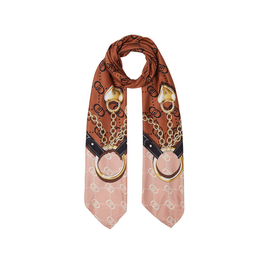 Foulard con logo monogram Liu Jo