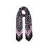 Foulard Donna animalier Nero