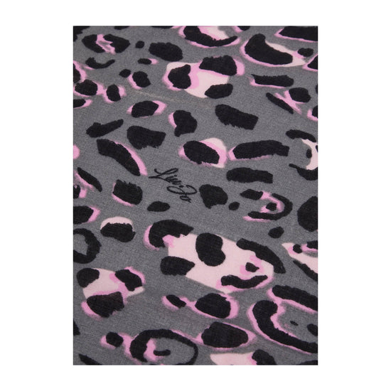 Foulard Donna animalier Nero dettaglio