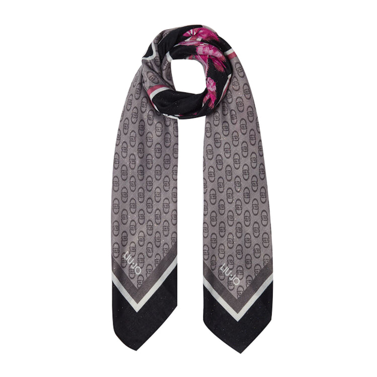 Foulard Donna con stampa floreale