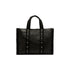 Borsa grande da Donna in tessuto spalmato nero