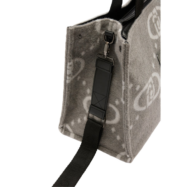 Shopping bag Donna grande con logo dettaglio