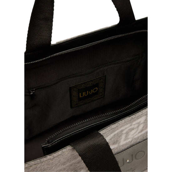 Shopping bag Donna grande con logo interno