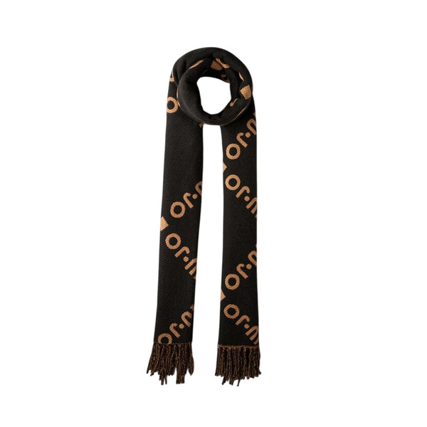 Stola Donna con logo jacquard all over