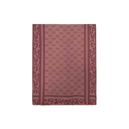 Stola Donna con logo Rosso