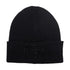 Cappello Donna in maglia con risvolto Nero