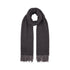 Stola Donna con logo monogram nero/grigio