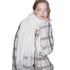 Stola Donna con logo monogram all over