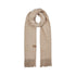 Stola Donna con logo monogram sur ton Beige