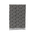 Stola Donna con logo all over Nero