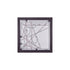 Foulard Donna con cinturini stampati Nero
