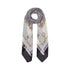 Foulard Donna con stampa charms Nero