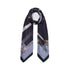 Foulard grande Donna stampato Blu