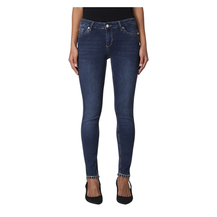 Jean femme taille basse moulant