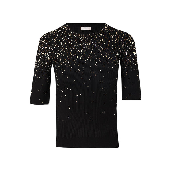 Maglia con strass dégradé Liu Jo