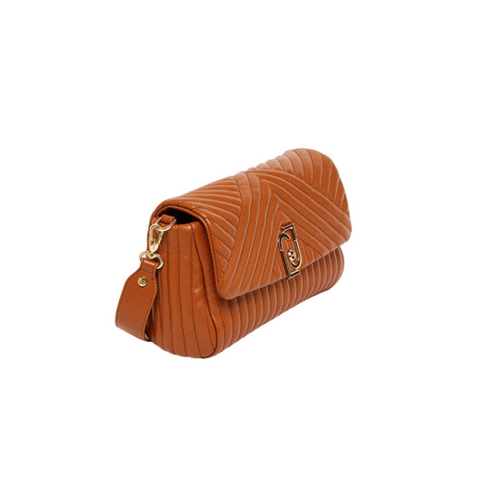 Women's shoulder bag with logo