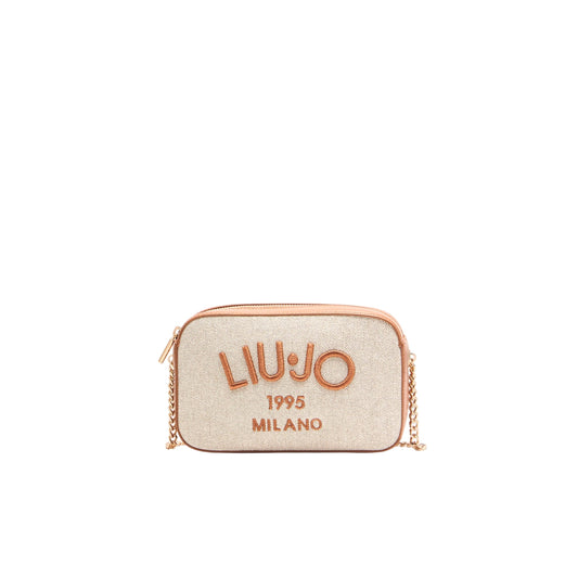 Borsa a tracolla Donna con logo ricamato