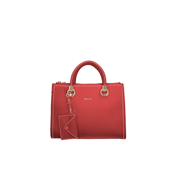 Borsa a mano Donna in tinta unita rosso