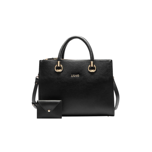 Borsa a mano Donna in tinta unita nera