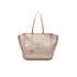 Borsa a spalla grande da donna con charm con nappa
