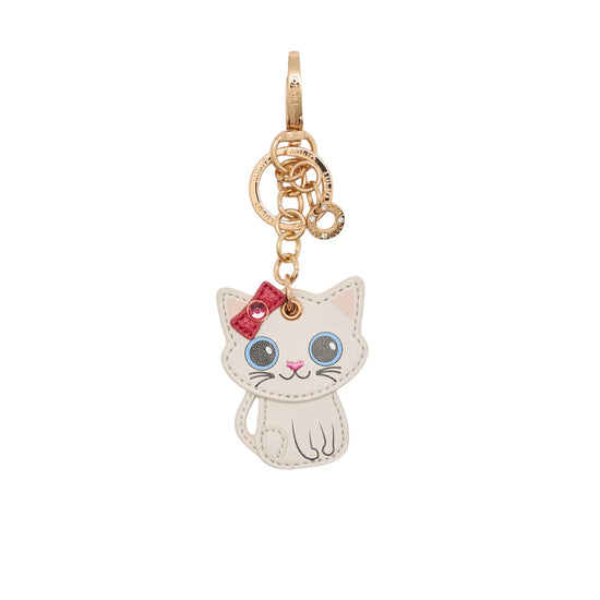 Portachiavi Donna con gatto