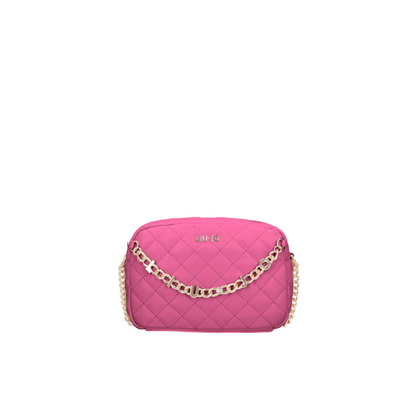 Borsa a tracolla da donna in rosa matelassé