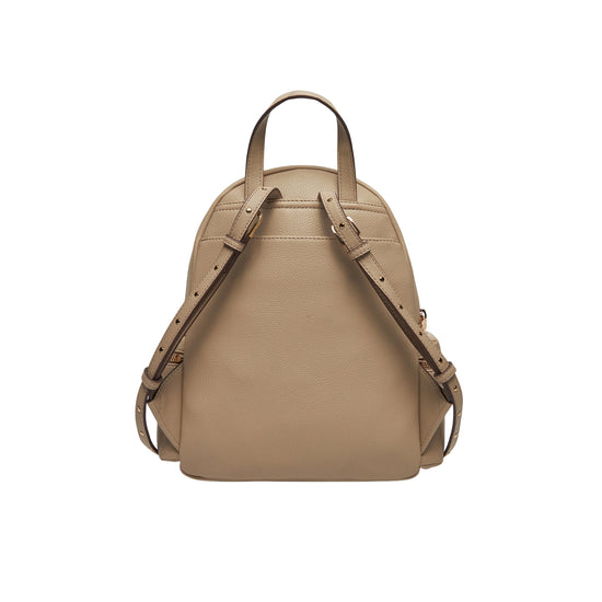 Zaino Donna con taschini laterali Beige retro