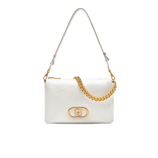 Borsa a spalla media da Donna LaPuffy Bianco