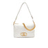 Borsa a spalla media da Donna LaPuffy Bianco