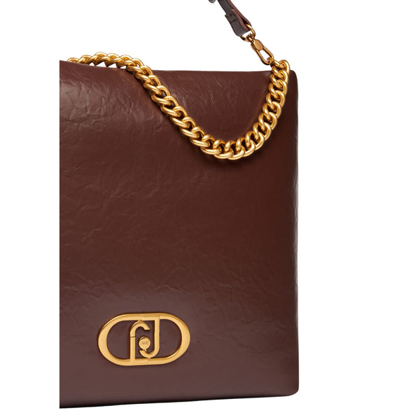 Shopping Bag da Donna LaPuffy Marrone dettaglio 